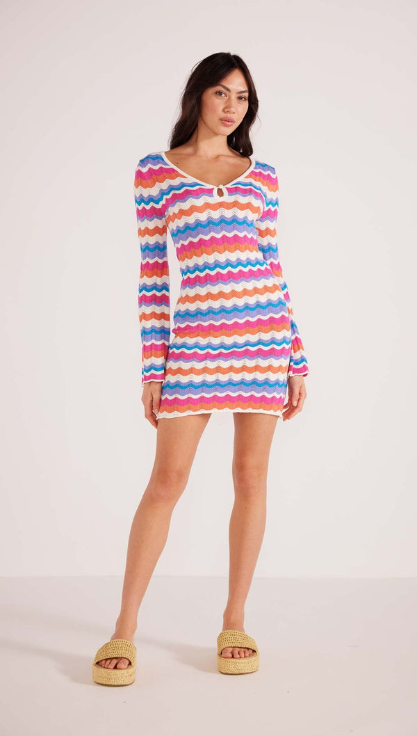 Wilma Pointelle Knit Short - MINKPINK Official
