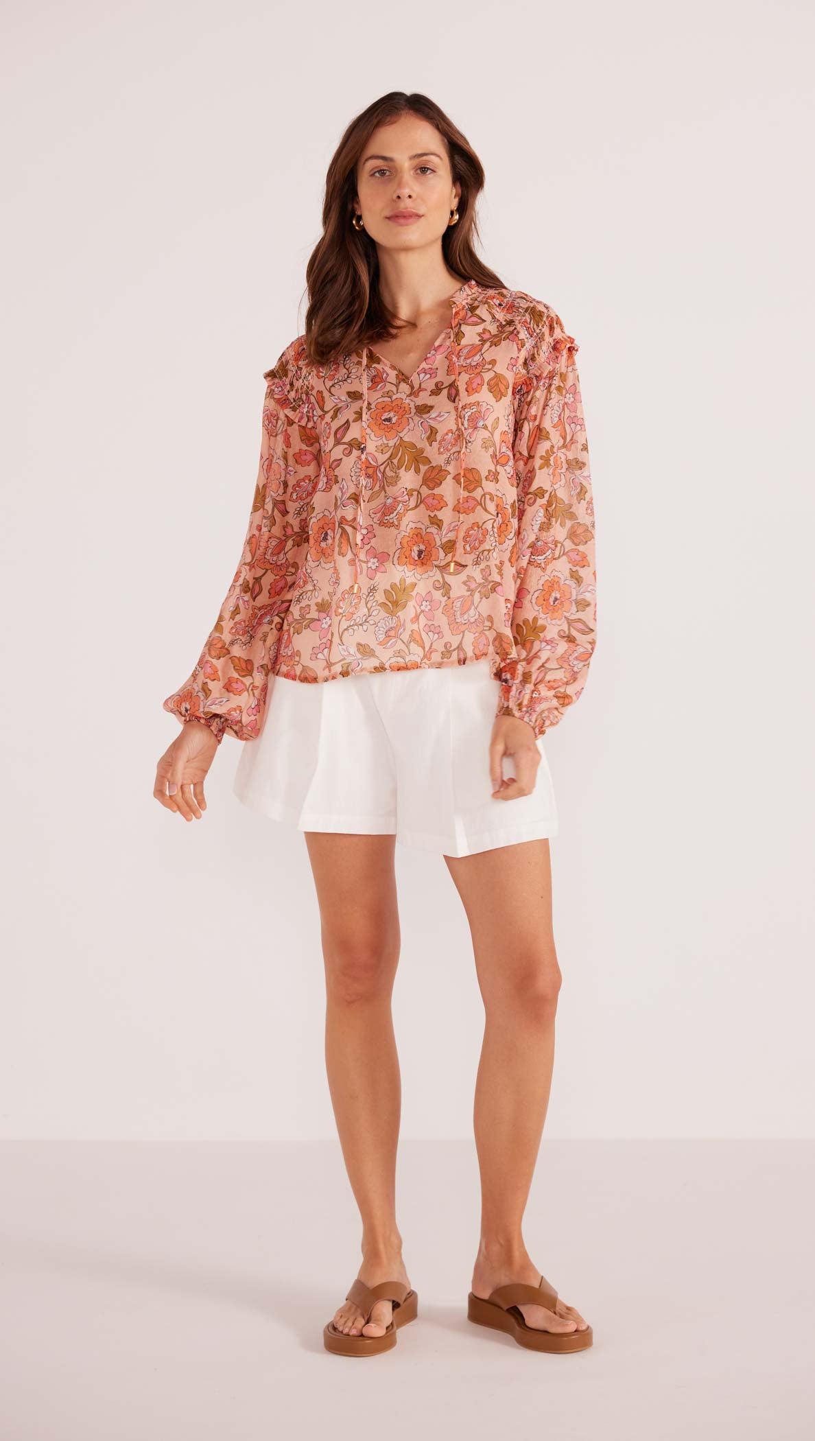 Amelia Long Sleeve Blouse-MINKPINK