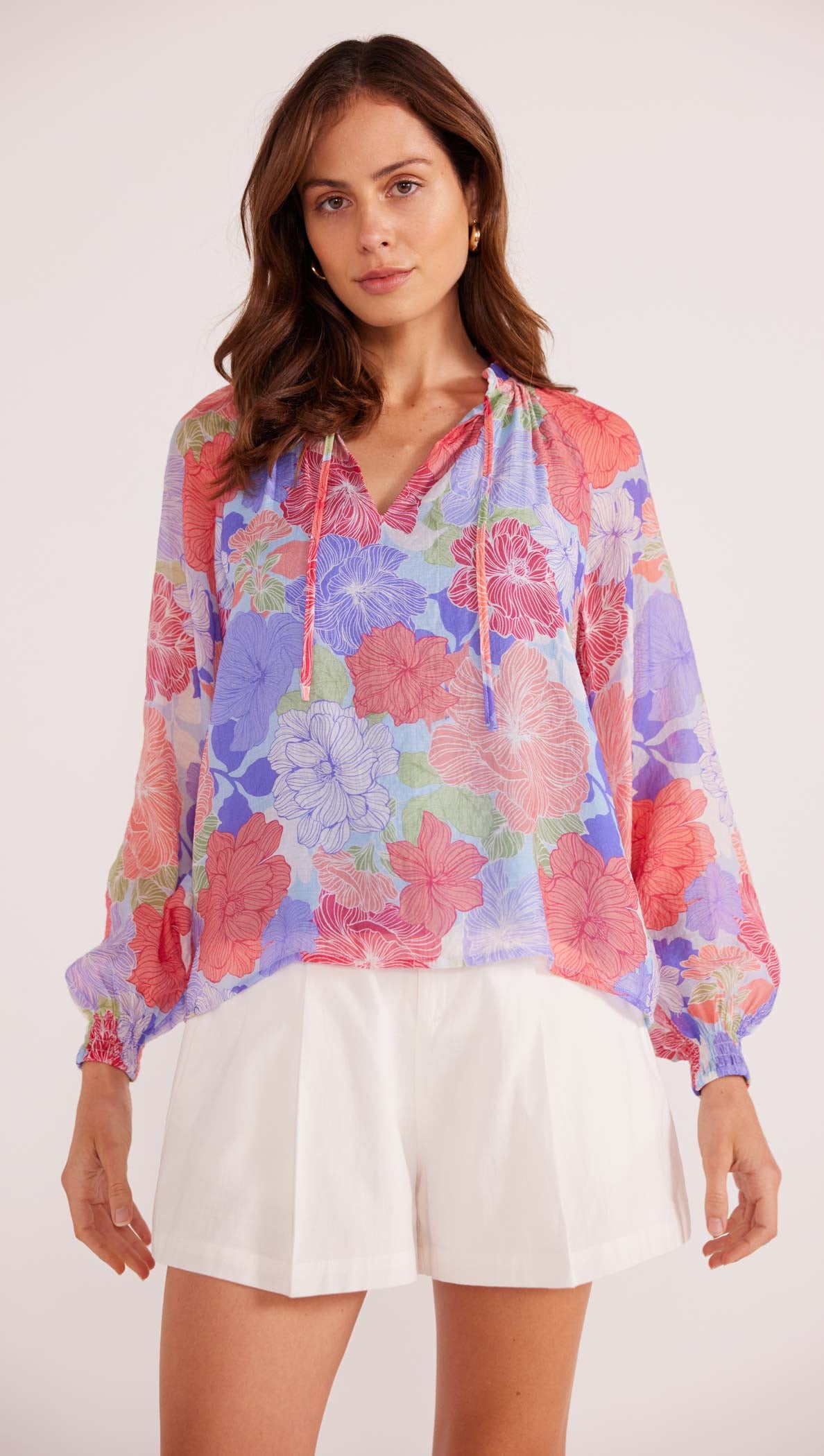 BELLE LONG SLEEVE BLOUSE-MINKPINK