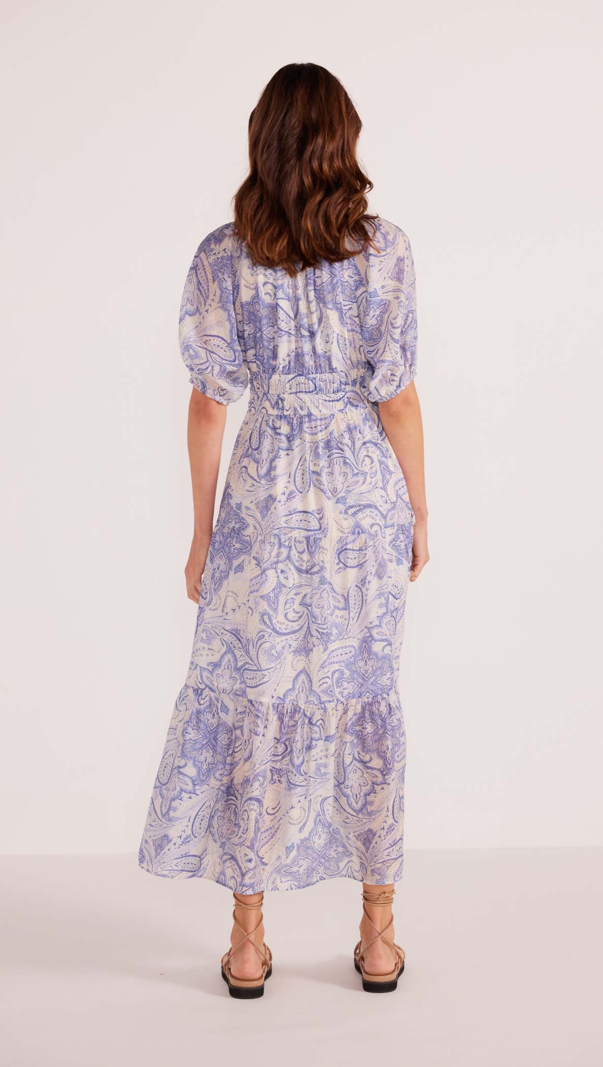 LOLA TIERED MIDI DRESS-MINKPINK