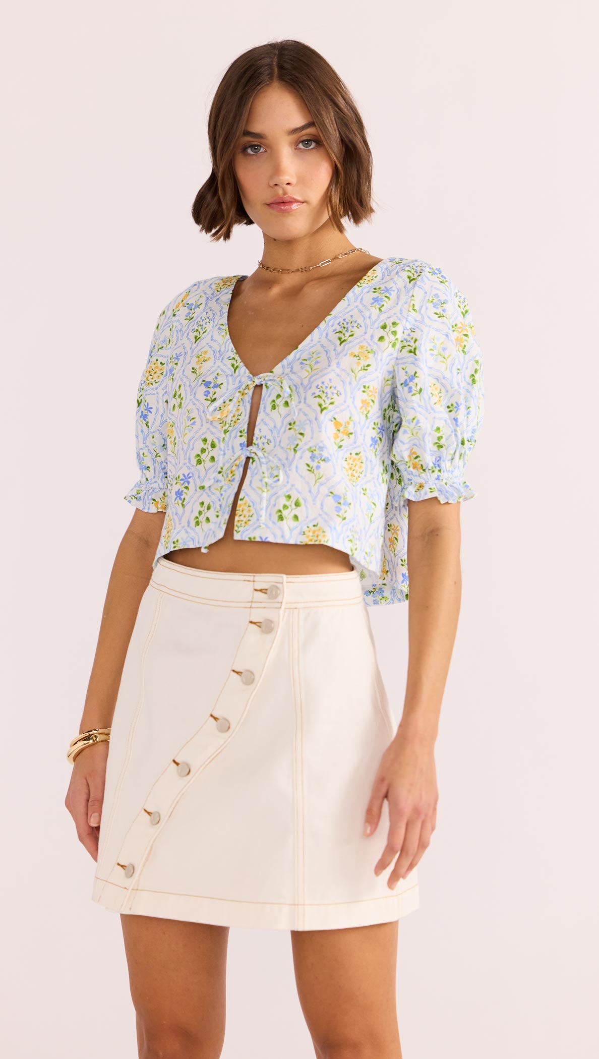 MEADOW TIE TOP-MINKPINK