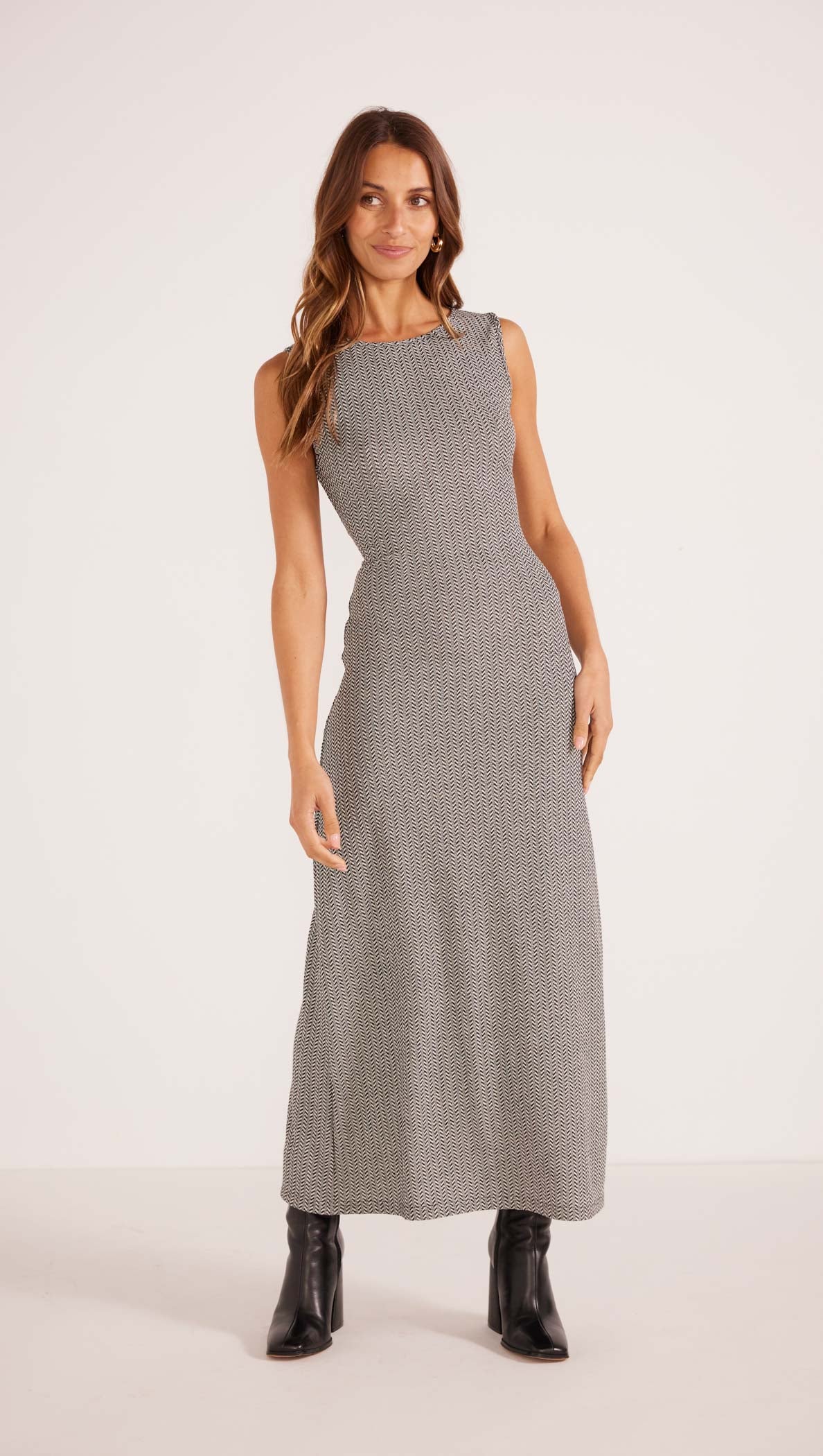 Astra Sleeveless Knit Dress-MINKPINK