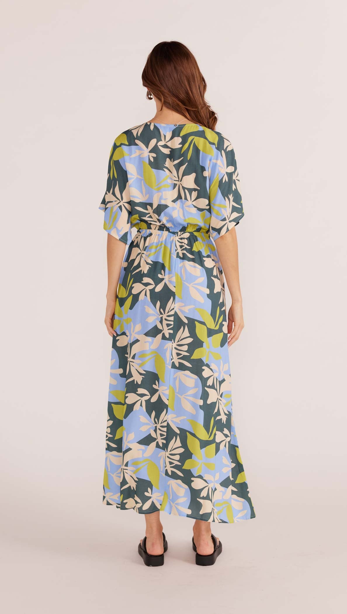 Artistic Garden Midi Dress-MINKPINK