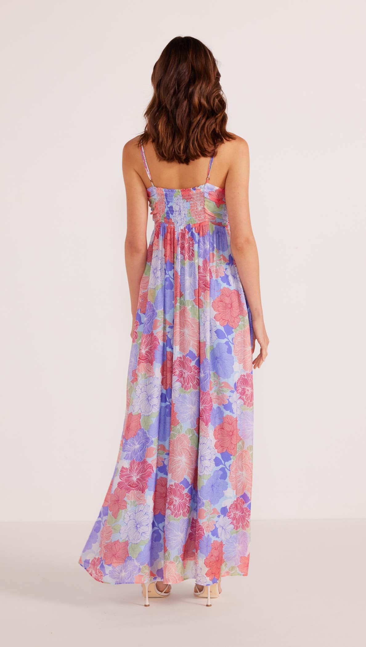 BELLE RUFFLE MAXI DRESS-MINKPINK