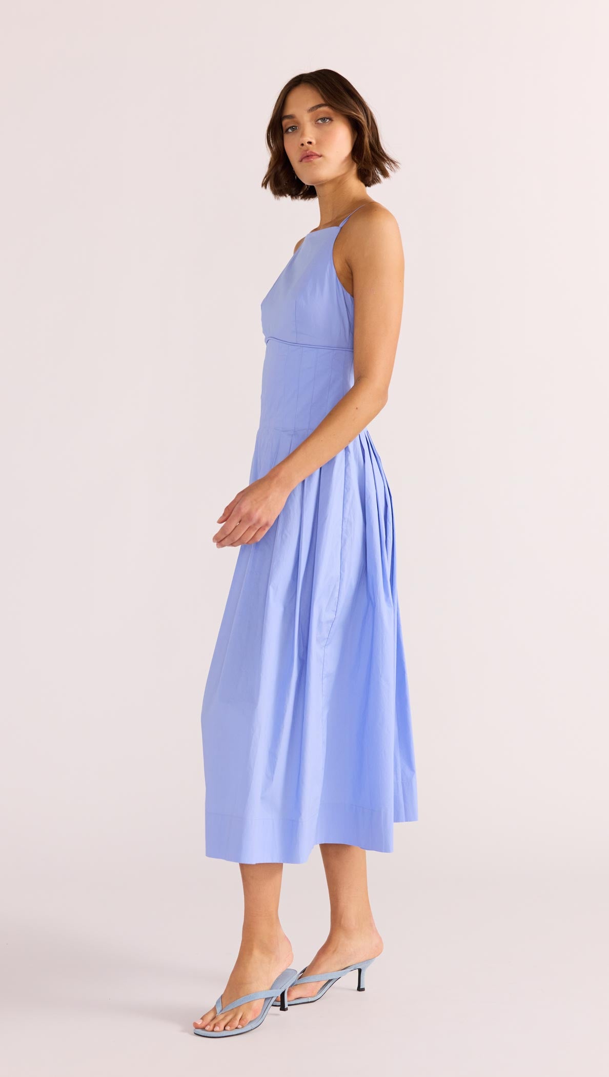 AVALON SQUARE NECK MIDI DRESS-MINKPINK