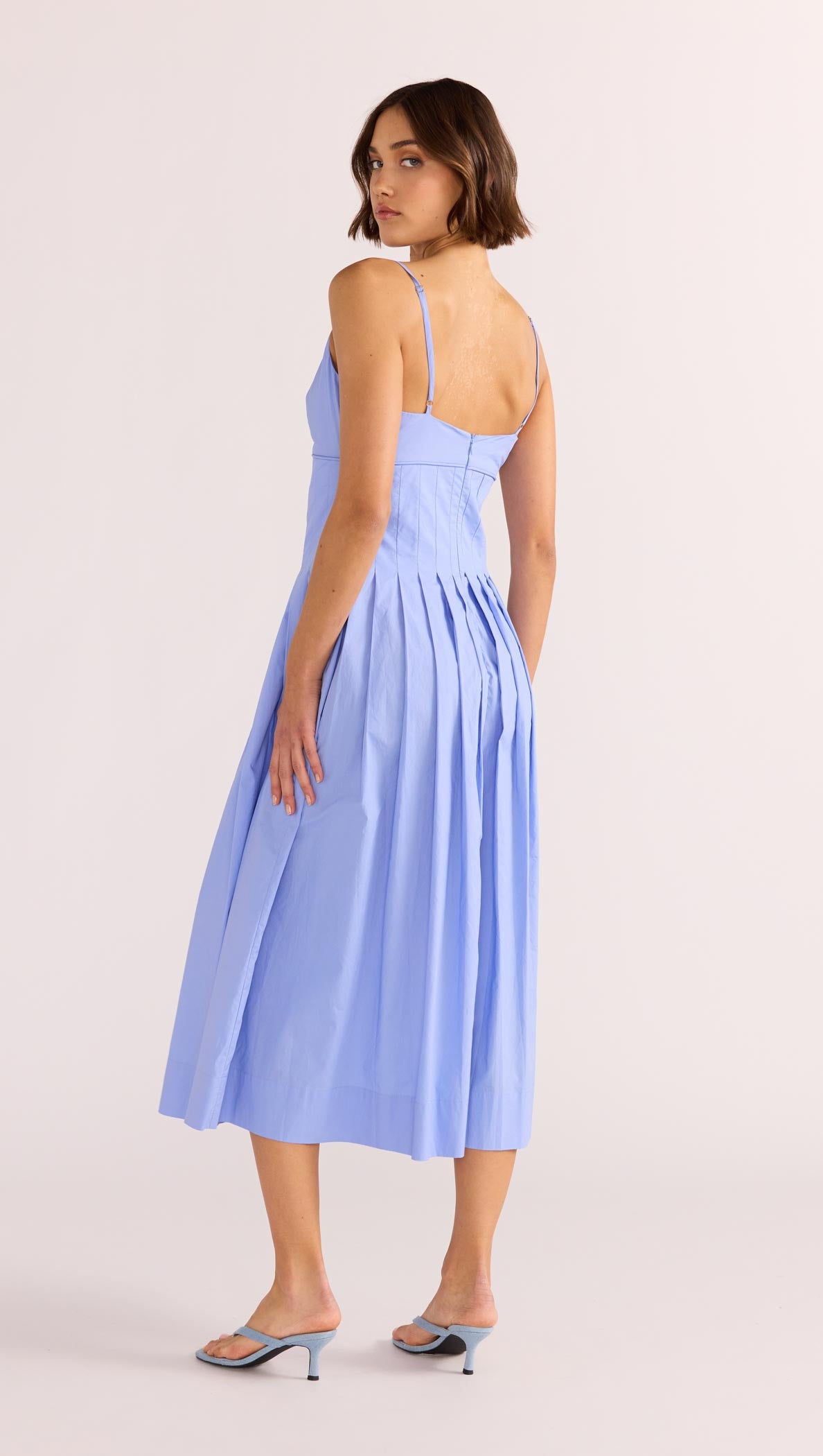 AVALON SQUARE NECK MIDI DRESS-MINKPINK