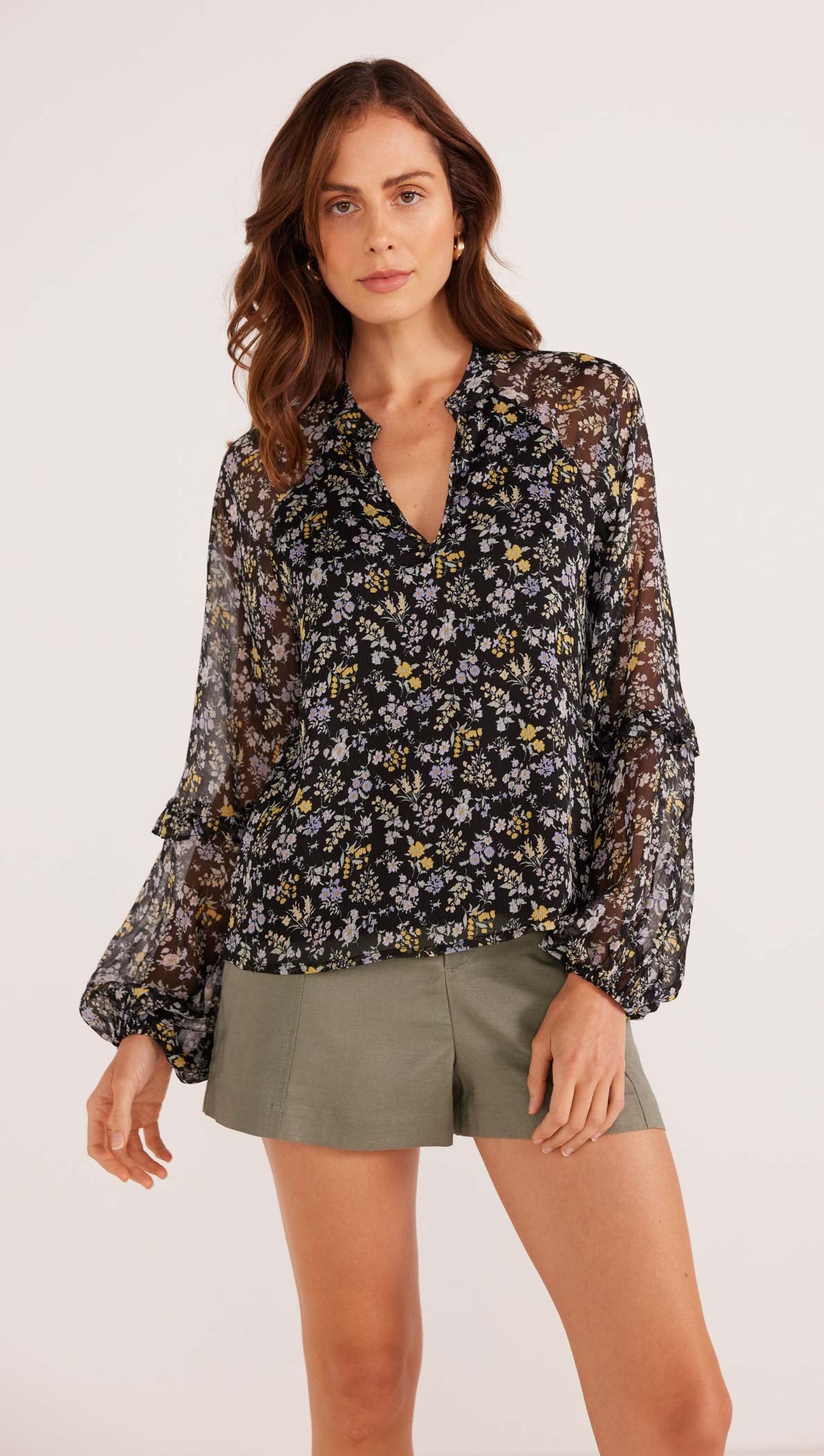 TAYLEE LONG SLEEVE BLOUSE-MINKPINK