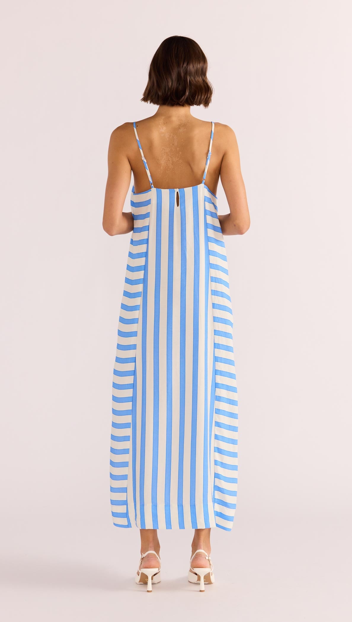 NIMUE STRIPE MIDI DRESS-MINKPINK