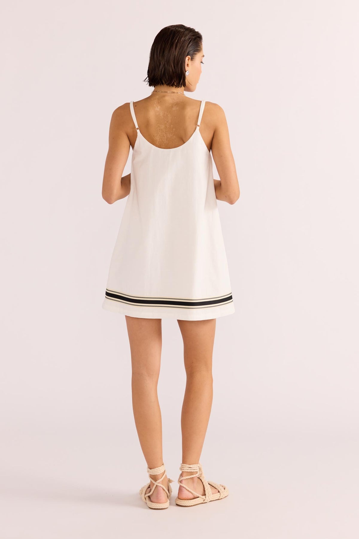 Briar Trim Mini Dress-MINKPINK