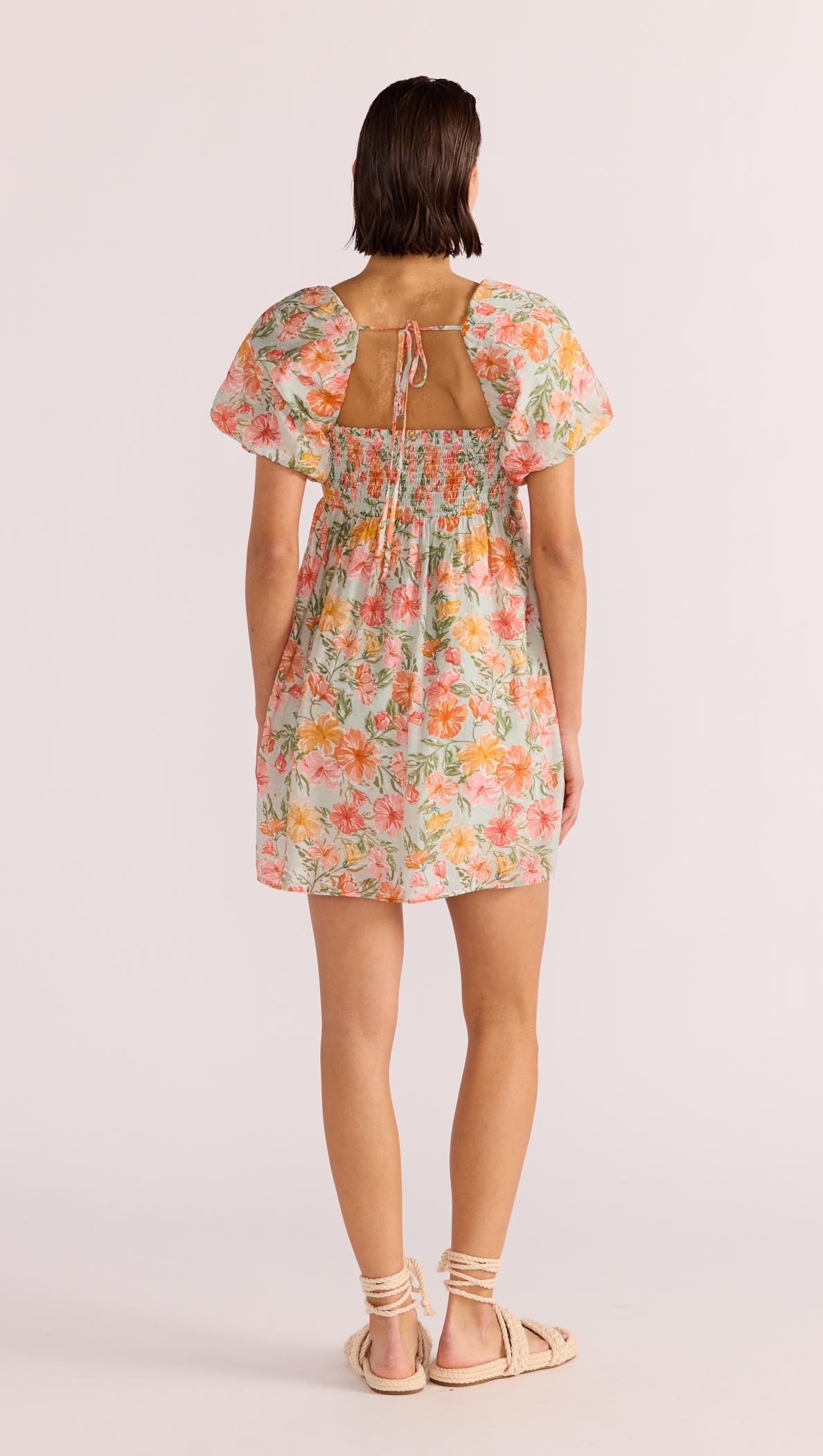 Lorelei Ruched Mini Dress-MINKPINK