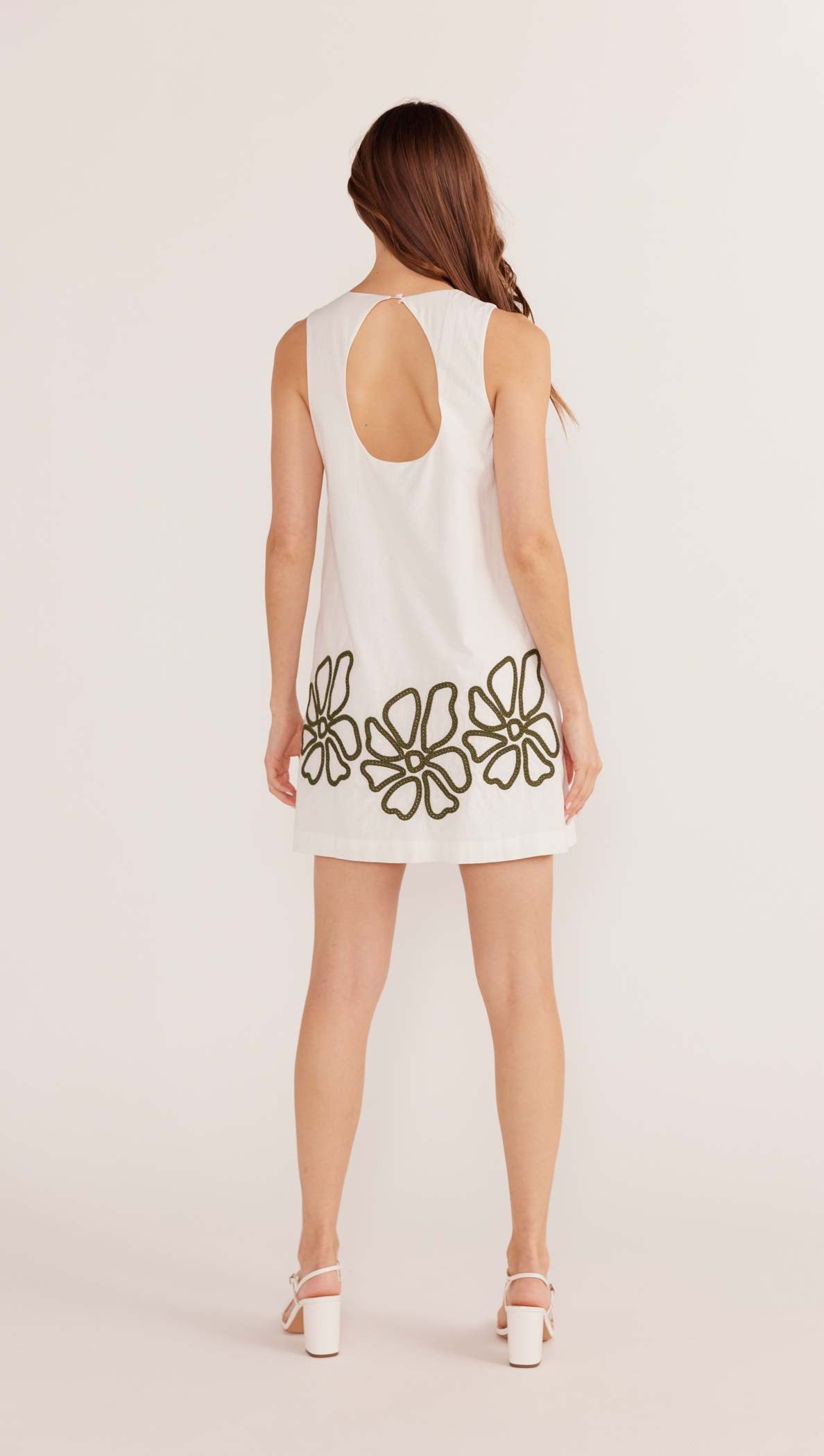 Kimika Embroidered Mini Dress