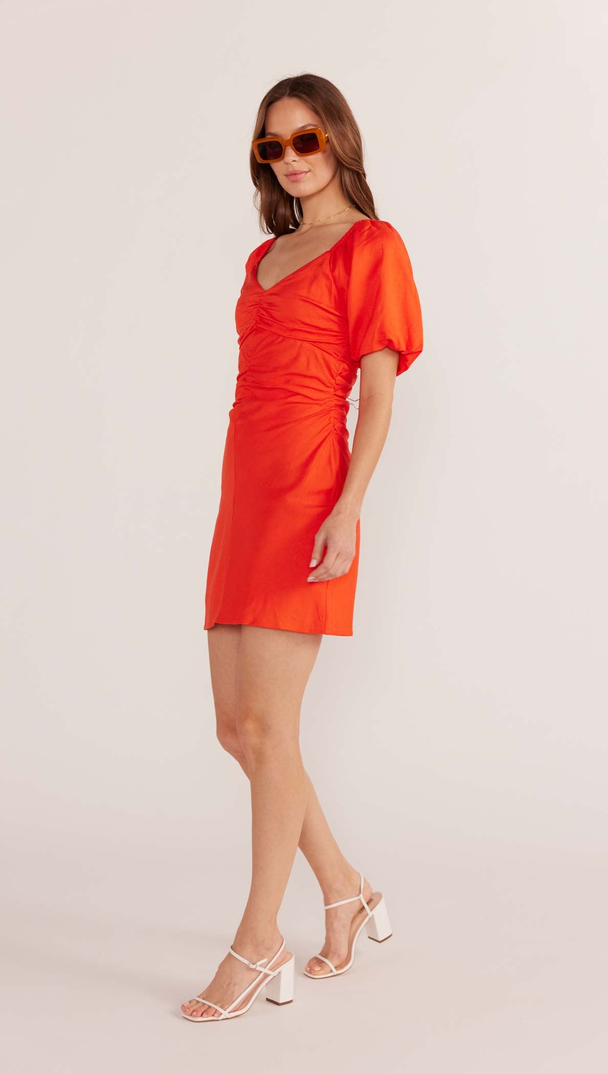 Nerida Ruched Mini Dress