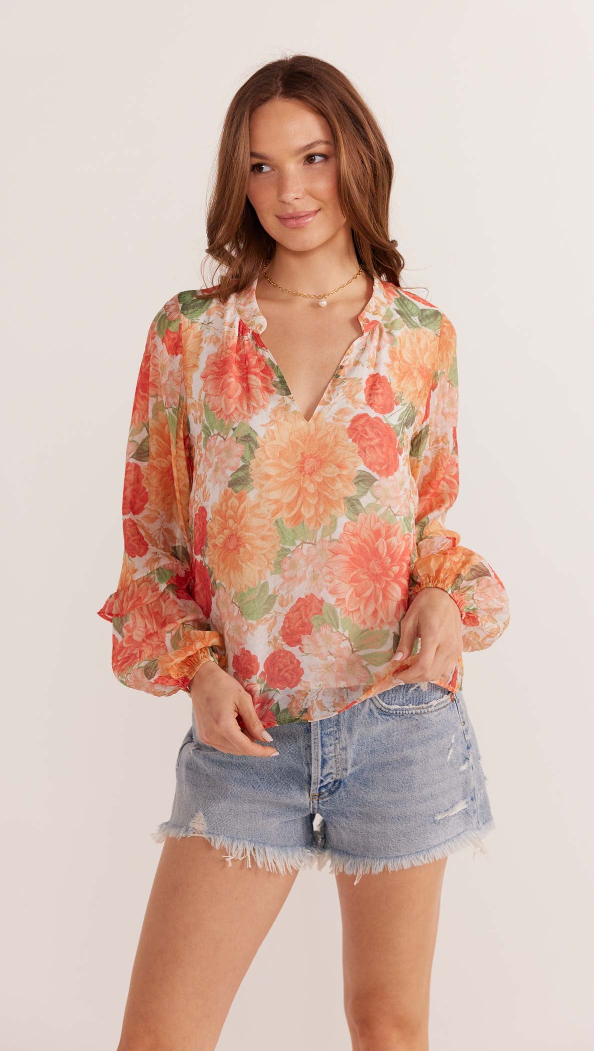 Aida Long Sleeve Blouse