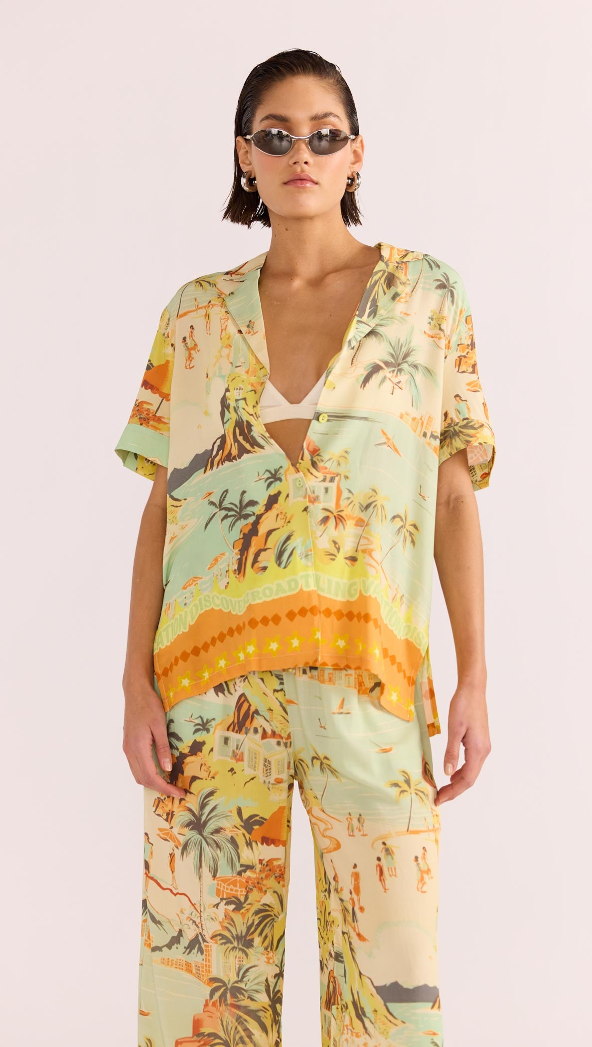 Vacanza Resort Shirt-MINKPINK