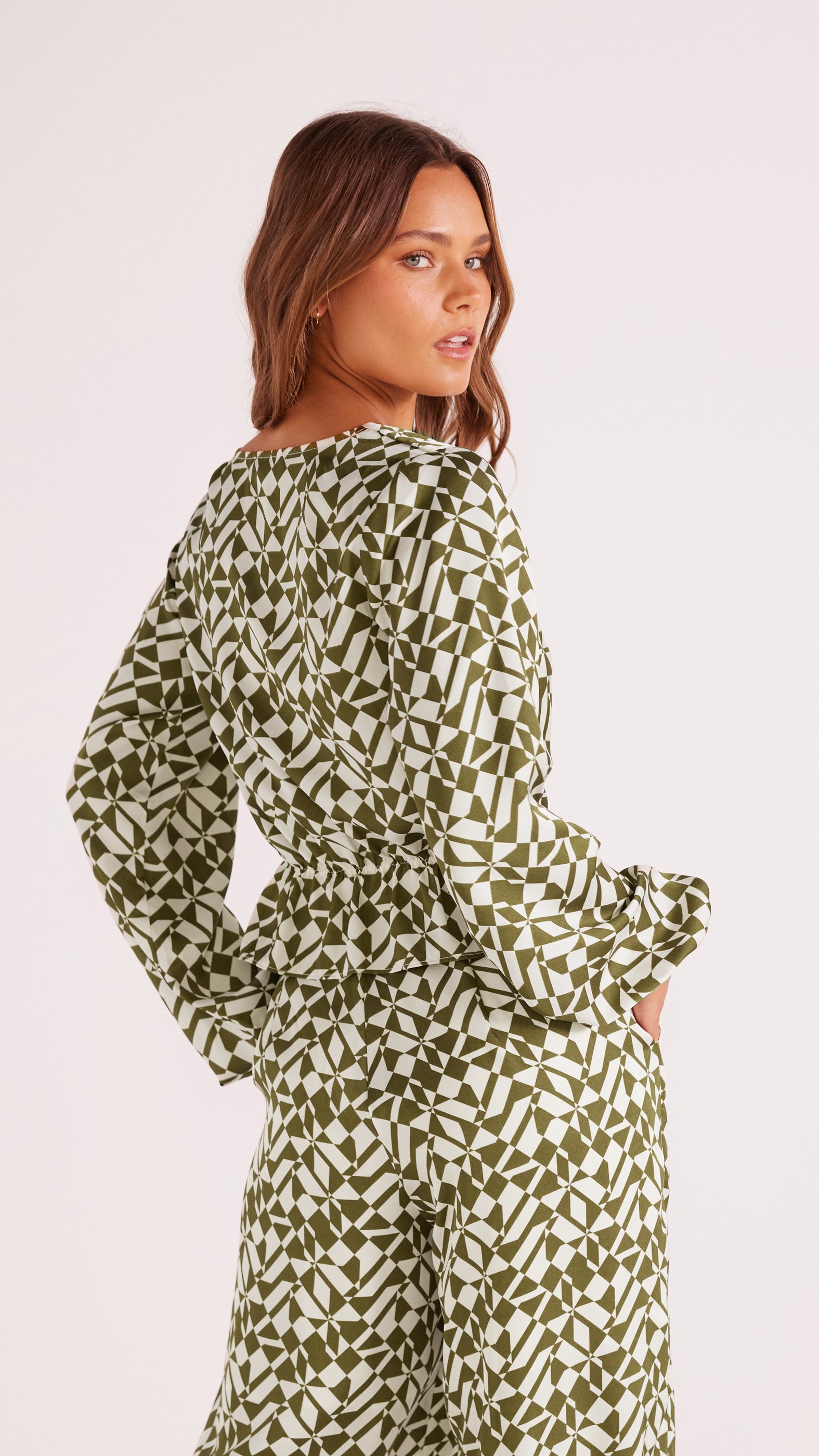 Minkpink 2024 green jumpsuit